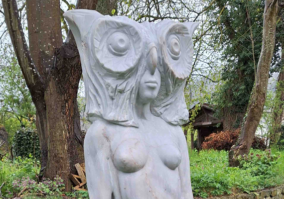 Marmor, Höhe 115cm